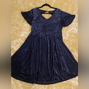 Torrid Midnight Blue Elegant Dress